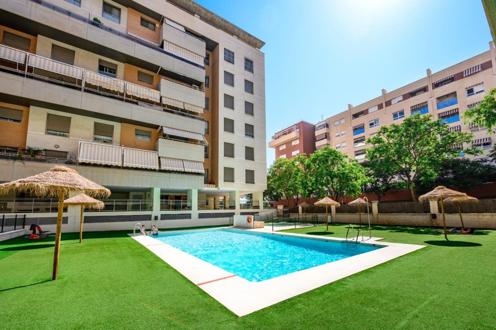 Апартаменти Apartamento Litoral Blue Малага Екстер'єр фото